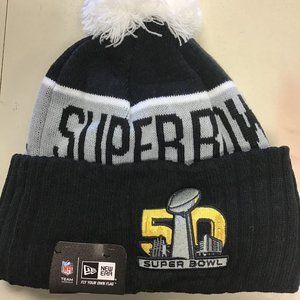 CAROLINA PANTHERS SUPER BOWL 50 BEANIE